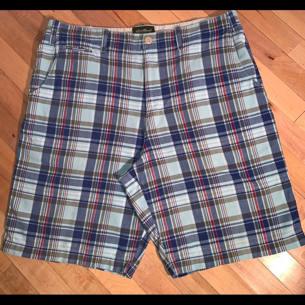 Eddie Bauer Plaid Shorts